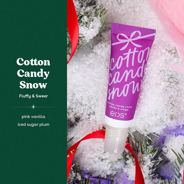 eos Cotton Candy Snow Super Balm Hydrating Lip Treatment