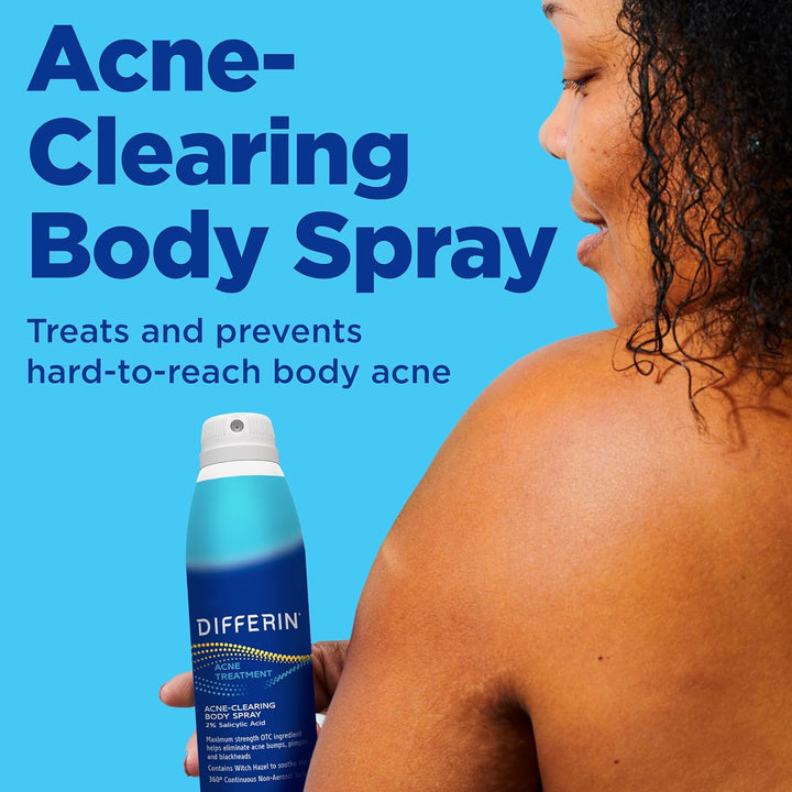 Differin Acne Body Spray with Salicylic Acid