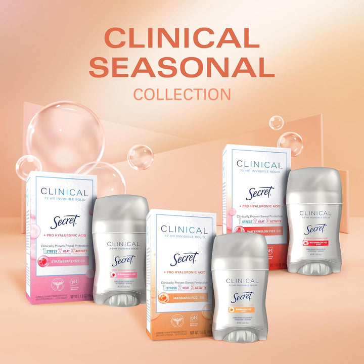 Secret Clinical Strength Antiperspirant Deodorant Mandarin Fizz