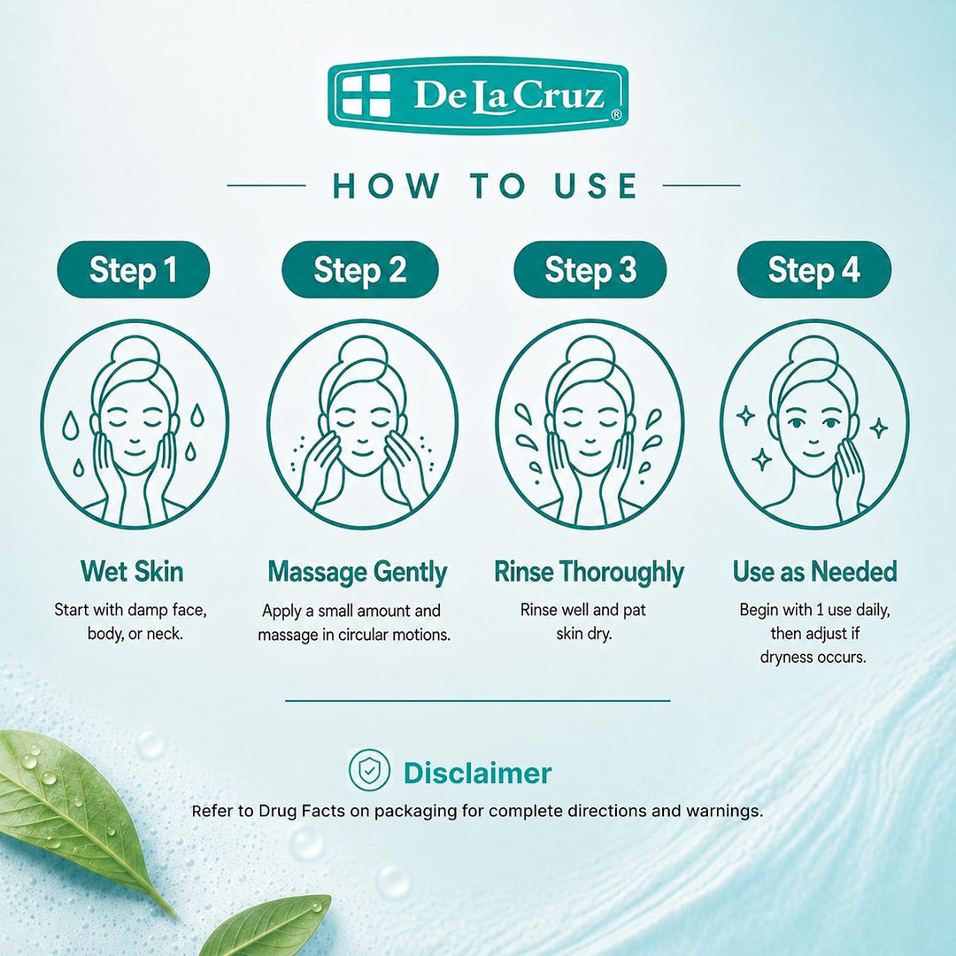 De La Cruz 2% Salicylic Acid Acne Clearing Scrub