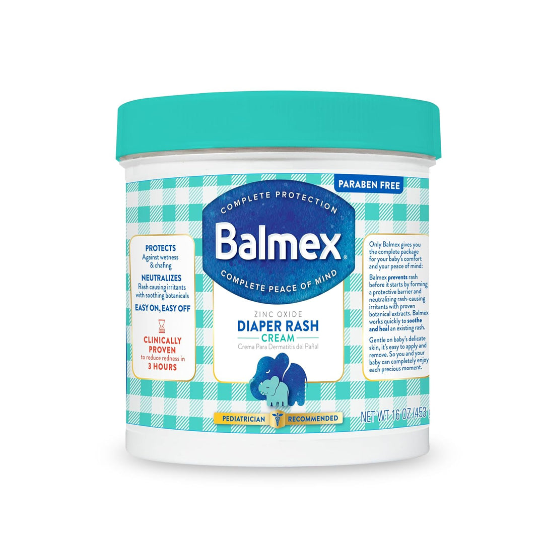 Balmex Complete Protection Diaper Rash Cream 11.3% Zinc Oxide