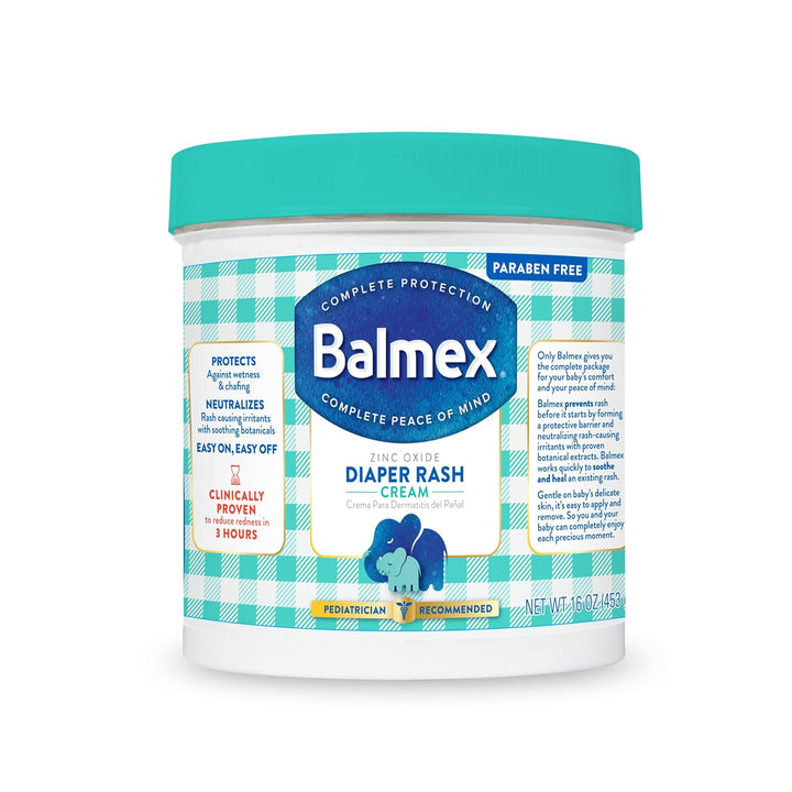 Balmex Complete Protection Diaper Rash Cream 11.3% Zinc Oxide