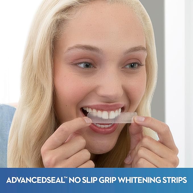 Crest - 3D Whitestrips - Vivid Plus - Teeth Whitening Strip Kit - Witte tanden - Tandenbleekset - Tanden bleken - Mooie tanden