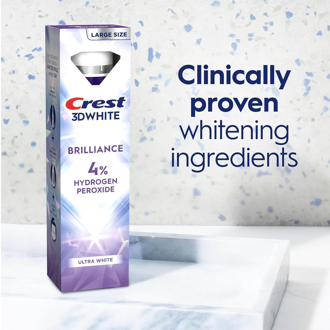 Crest 3D White Brilliance Pro Ultra White Whitening Toothpaste