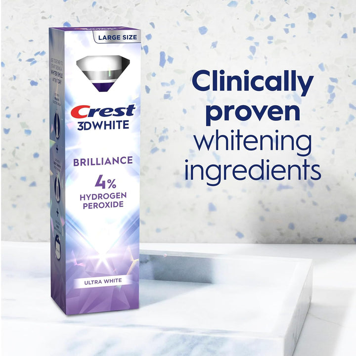 Crest 3D White Brilliance Pro Ultra White Whitening Toothpaste