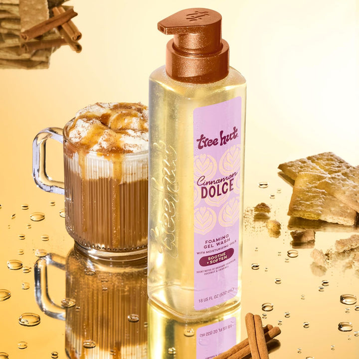 Tree Hut Cinnamon Dolce Foaming Gel Body Wash