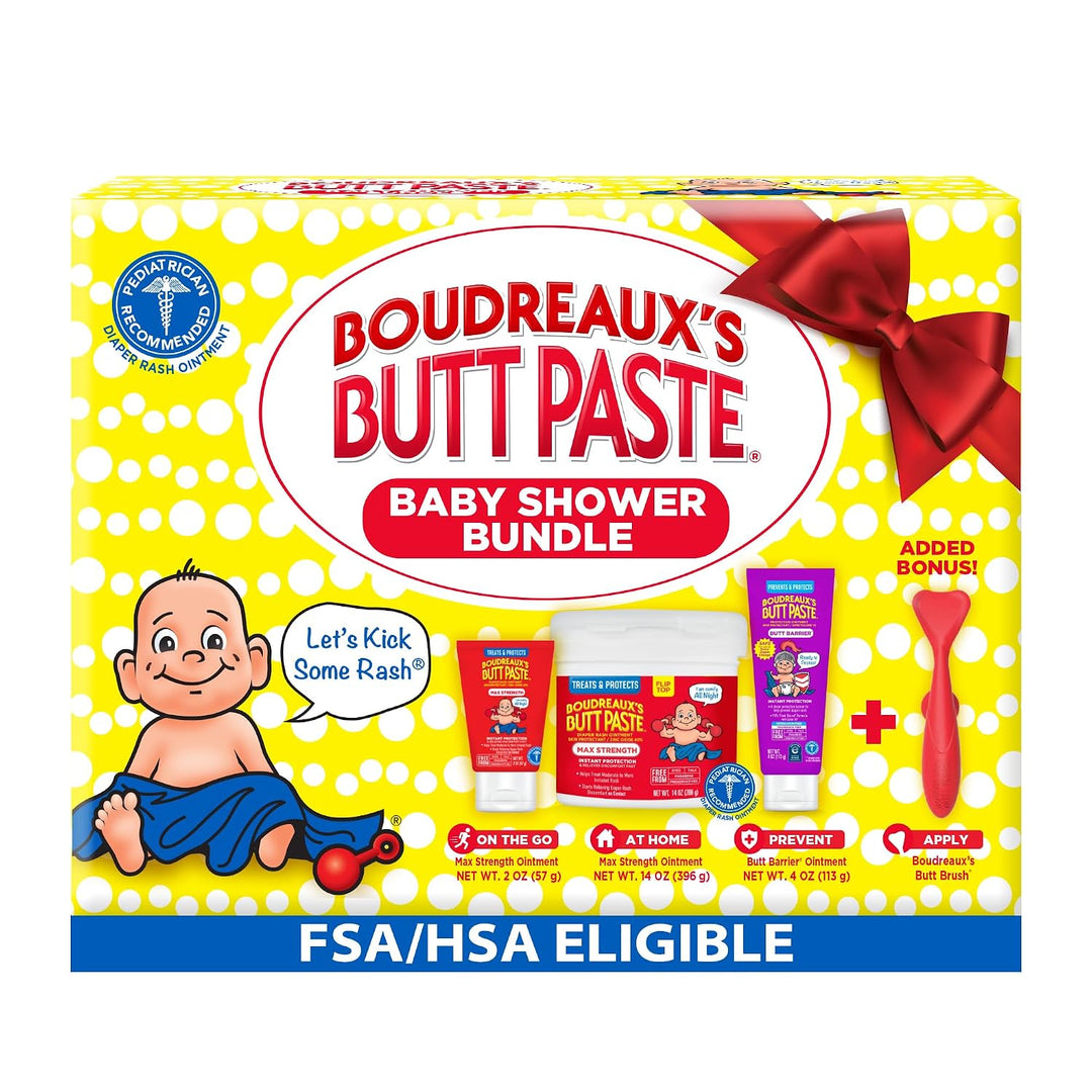 Boudreaux's Butt Paste Maximum Strength Diaper Rash Cream set