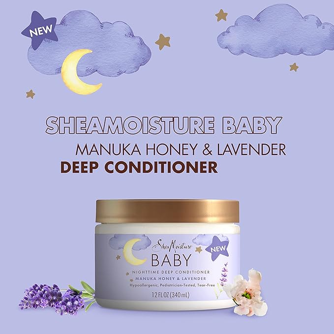 SheaMoisture Baby Deep Conditioner Manuka Honey & Lavender - 340ml