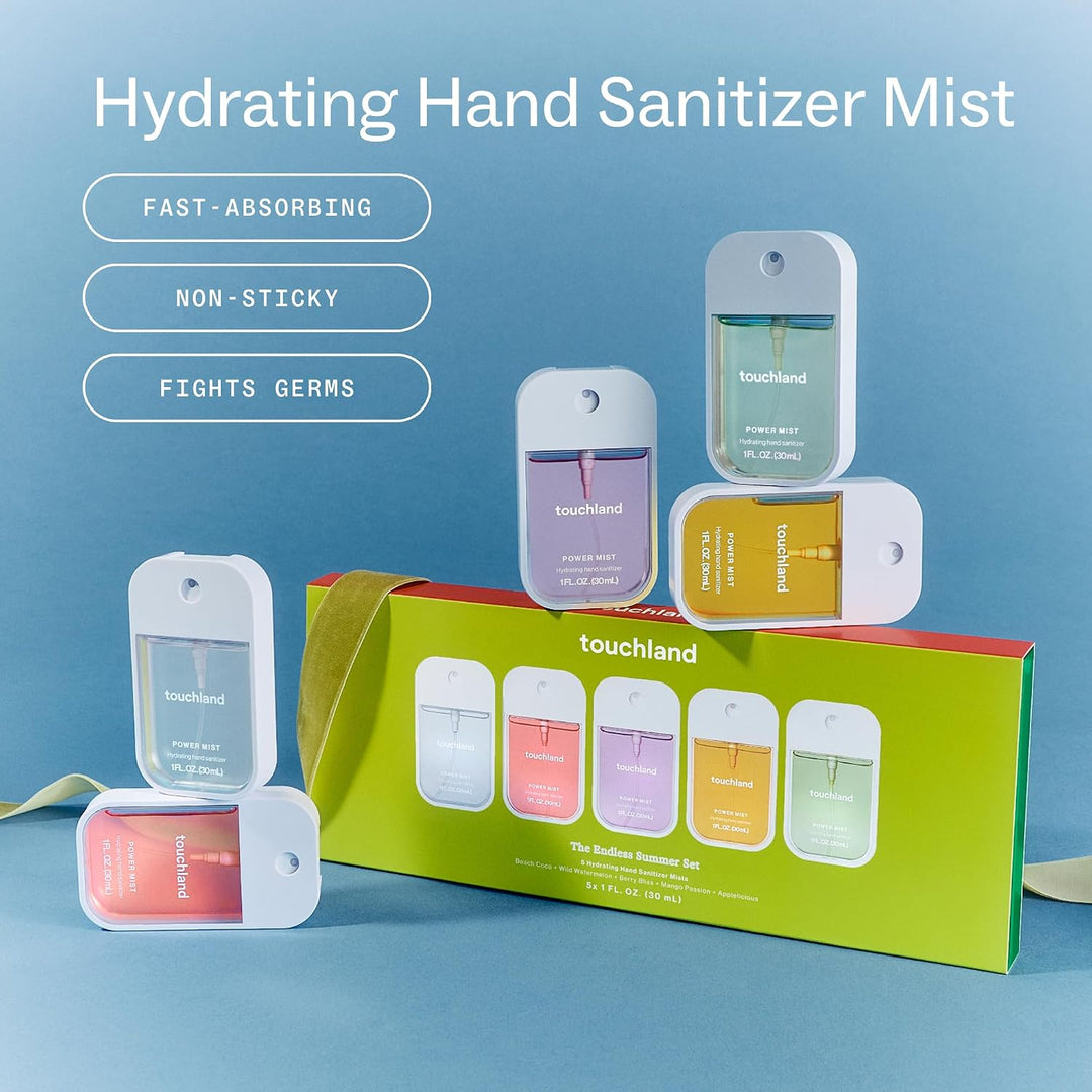 Touchland The Endless Summer Power Mist Hand Sanitizer Set