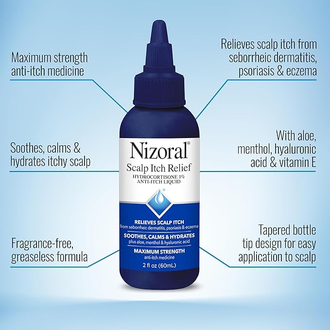 Nizoral - Scalp Itch Relief Fragrance Free - 60ml