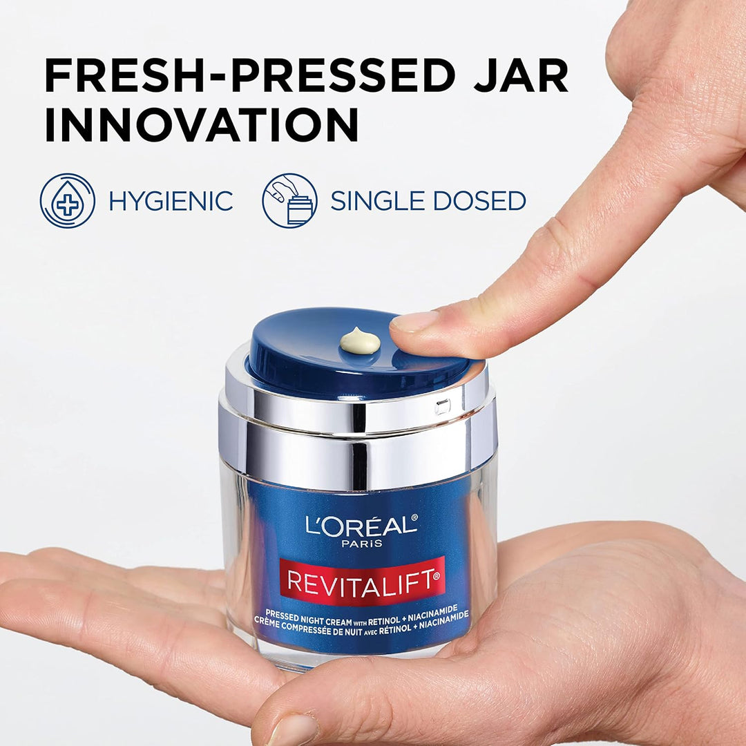 L’Oréal Paris - Revitalift Pressed Night Cream, Retinol - 48g