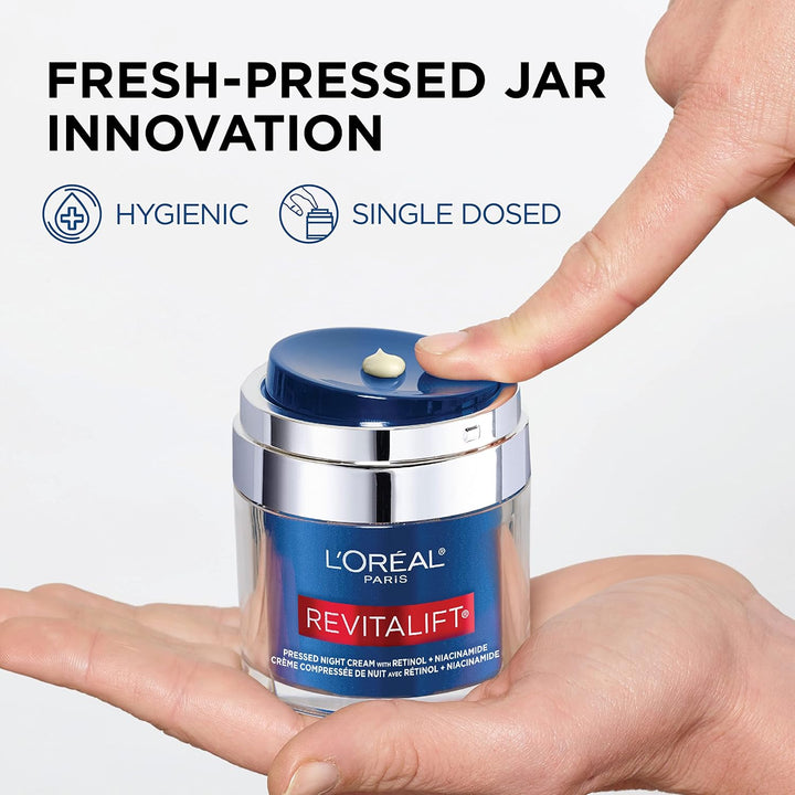 L’Oréal Paris - Revitalift Pressed Night Cream, Retinol - 48g