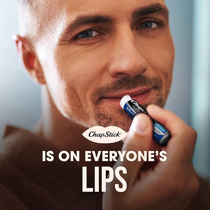 ChapStick Lip Moisturizer Huidbeschermende Lippenbalsem Tubes - Lippenbalsem - SPF 15 - Origineel
