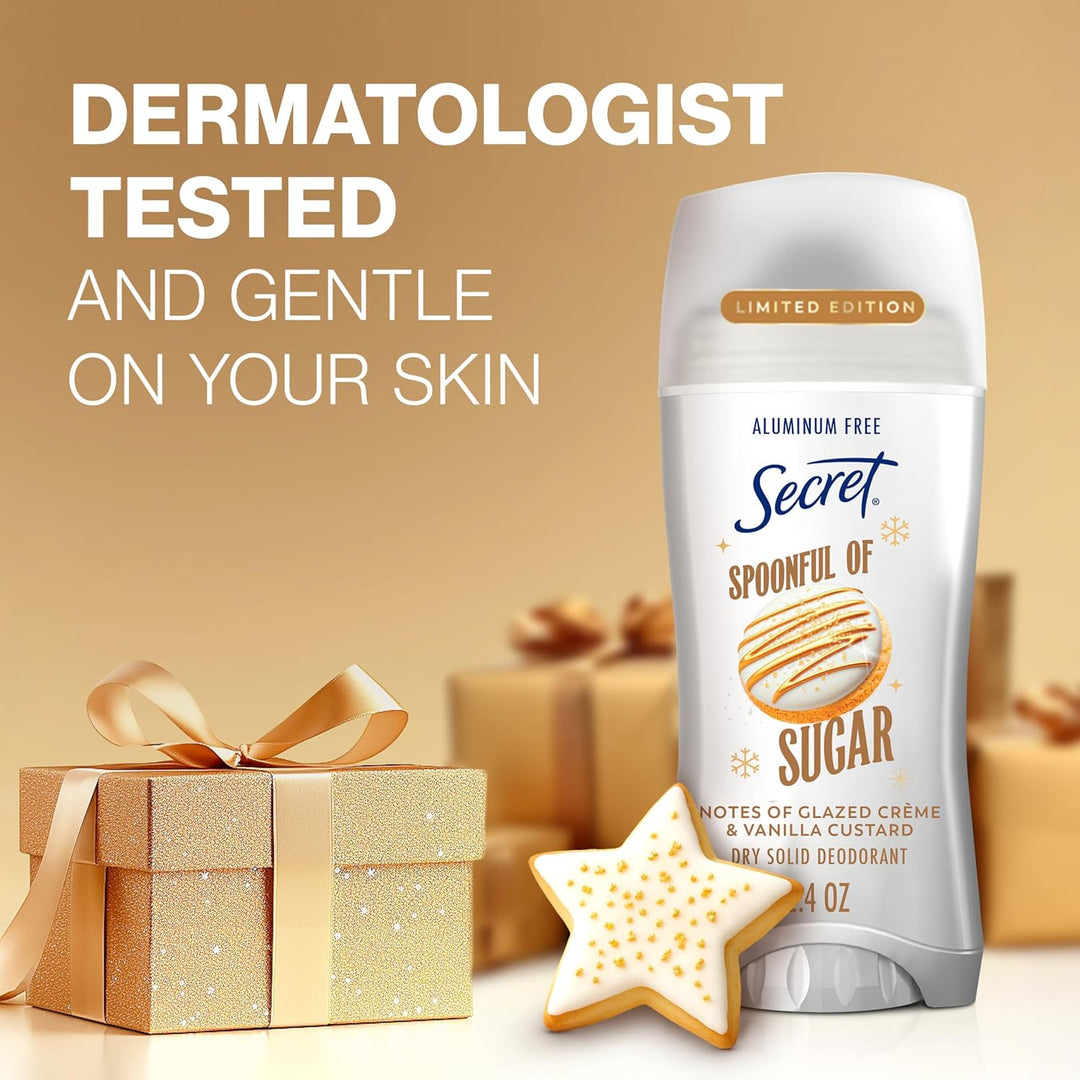 Secret Aluminum Free Deodorant Spoonful of Sugar 48Hr Protection