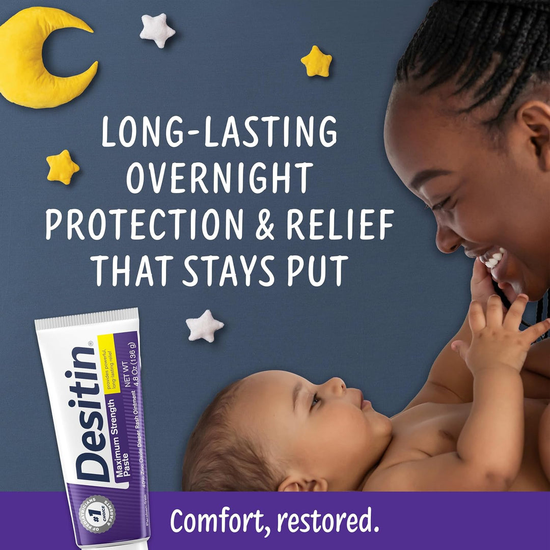 Desitin Maximum Strength Diaper Rash Paste 40% Zinc Oxide