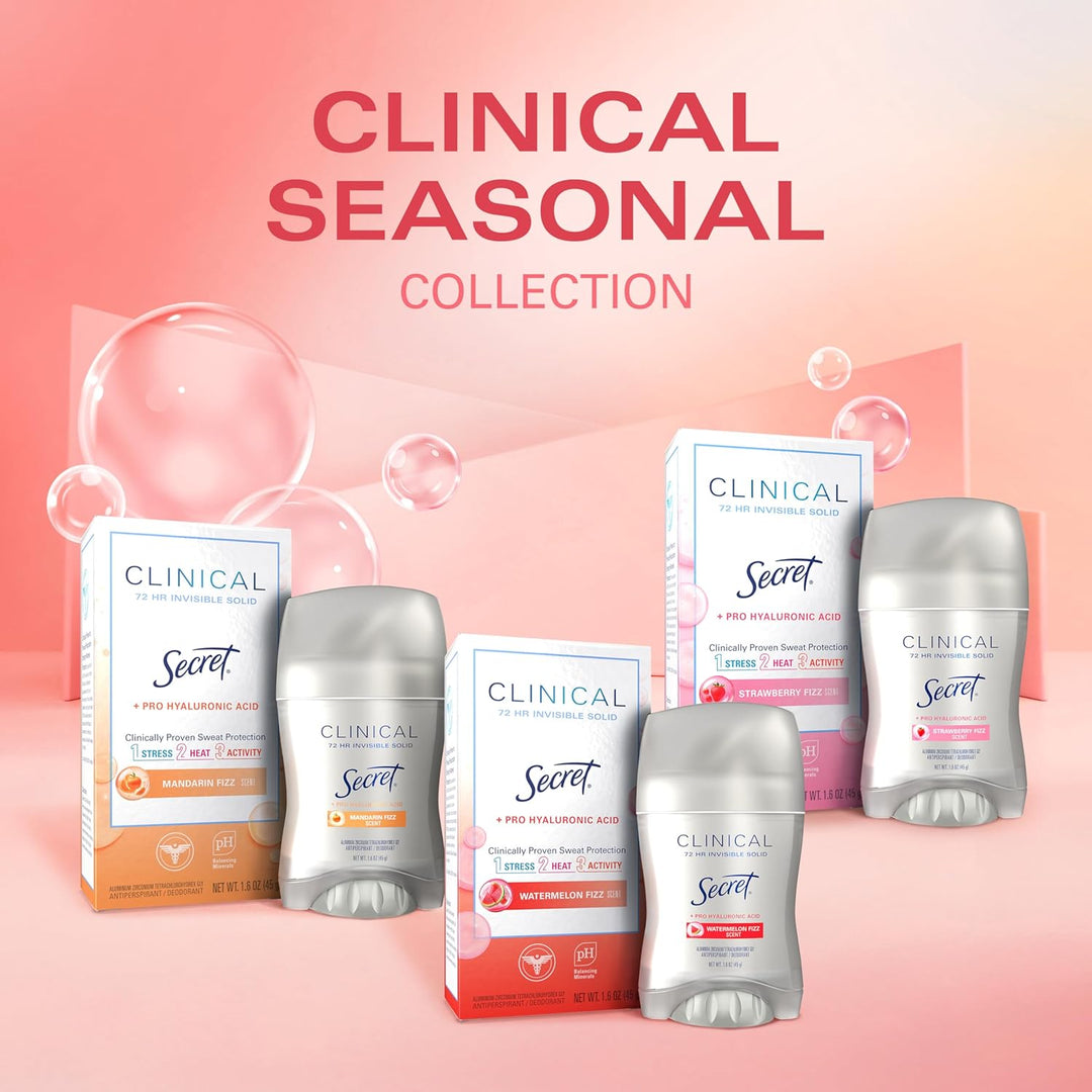 Secret Clinical Strength Antiperspirant Deodorant Watermelon Fizz