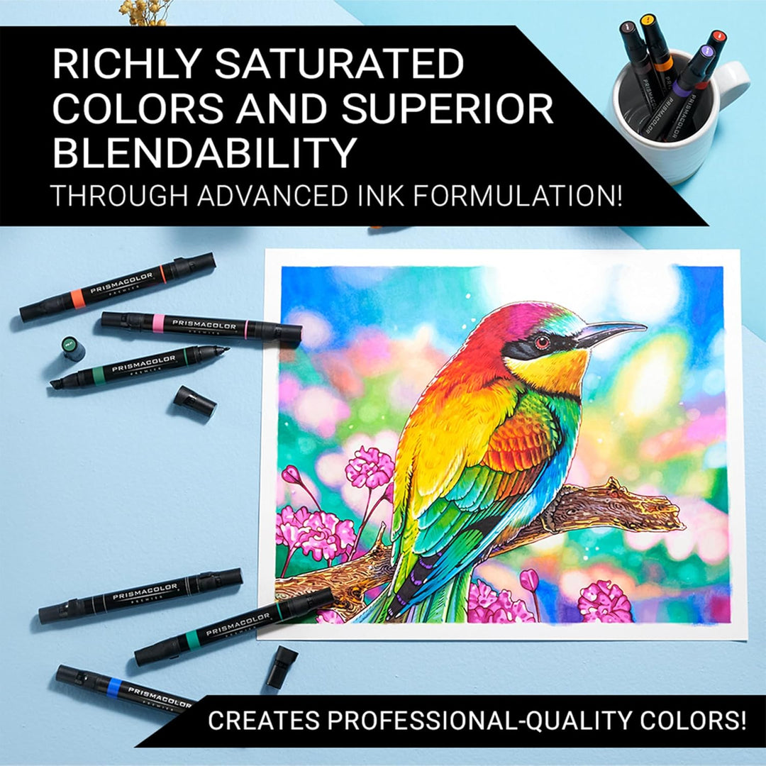 Prismacolor Premier Dual-Ended Art Markers 72 Count