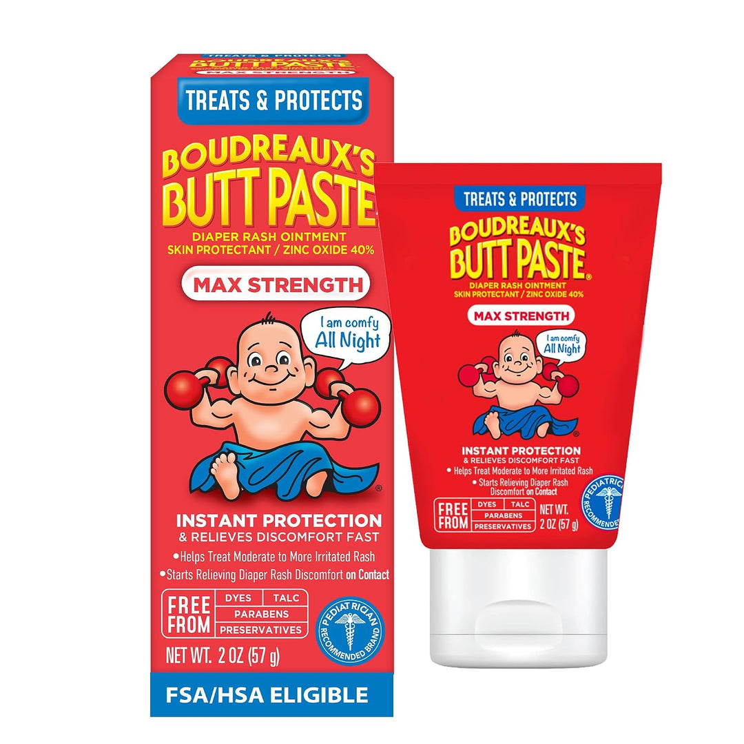 Boudreaux's Butt Paste Maximum Strength Diaper Rash Cream