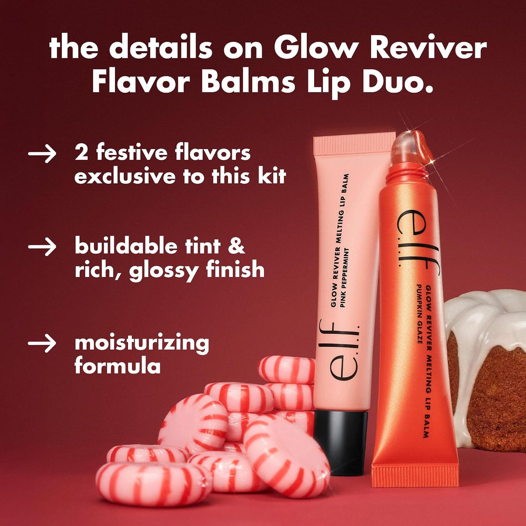 e.l.f. Cosmetics Glow Reviver Flavor Balms Lip Duo