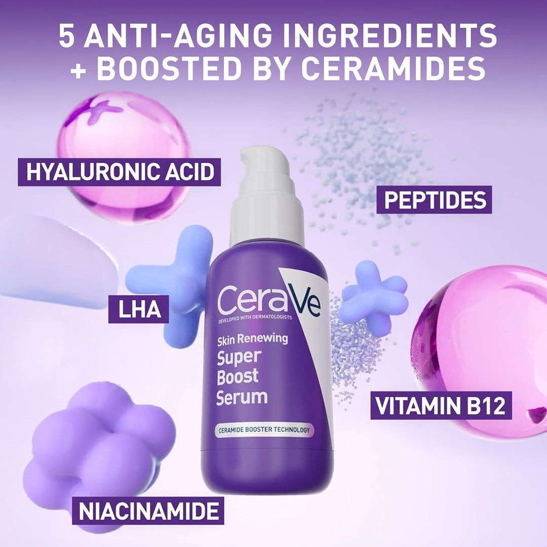 CeraVe Skin Renewing Super Boost Anti-Aging Face Serum
