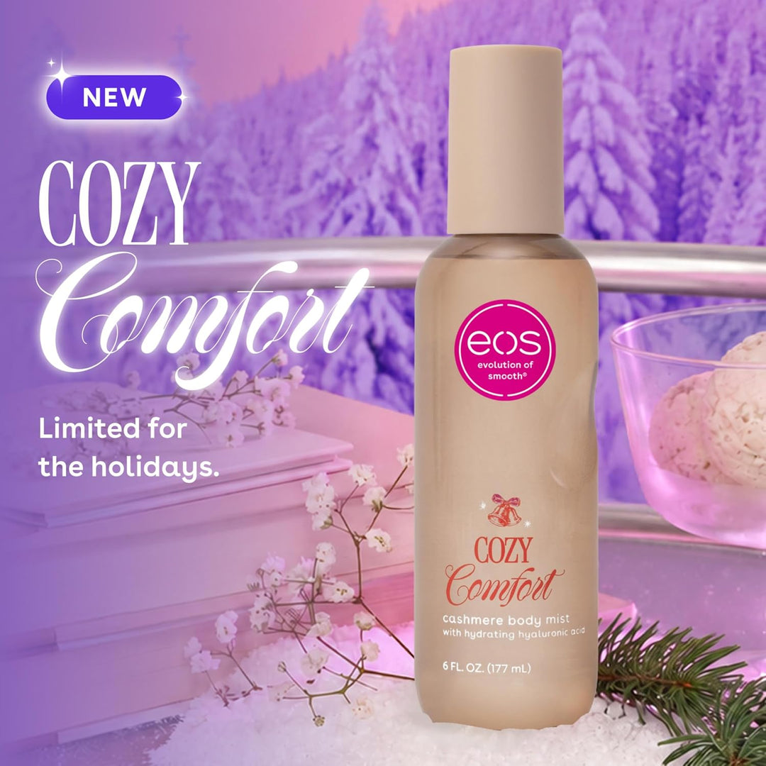 eos Cozy Comfort Body Mist Milky Vanilla Fragrance