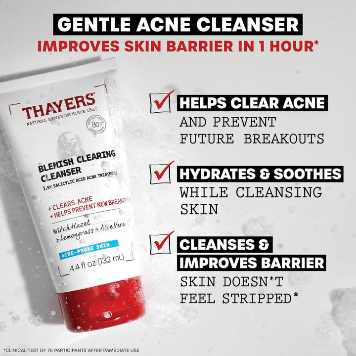 Thayers - Blemish Clearing Face Cleanser with 1.5% Salicylic Acid - 132ml