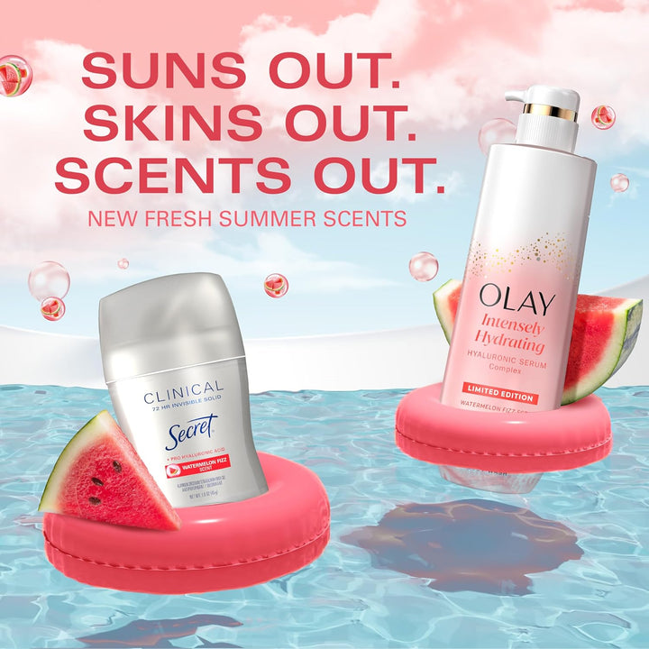 Secret Clinical Strength Antiperspirant Deodorant Watermelon Fizz