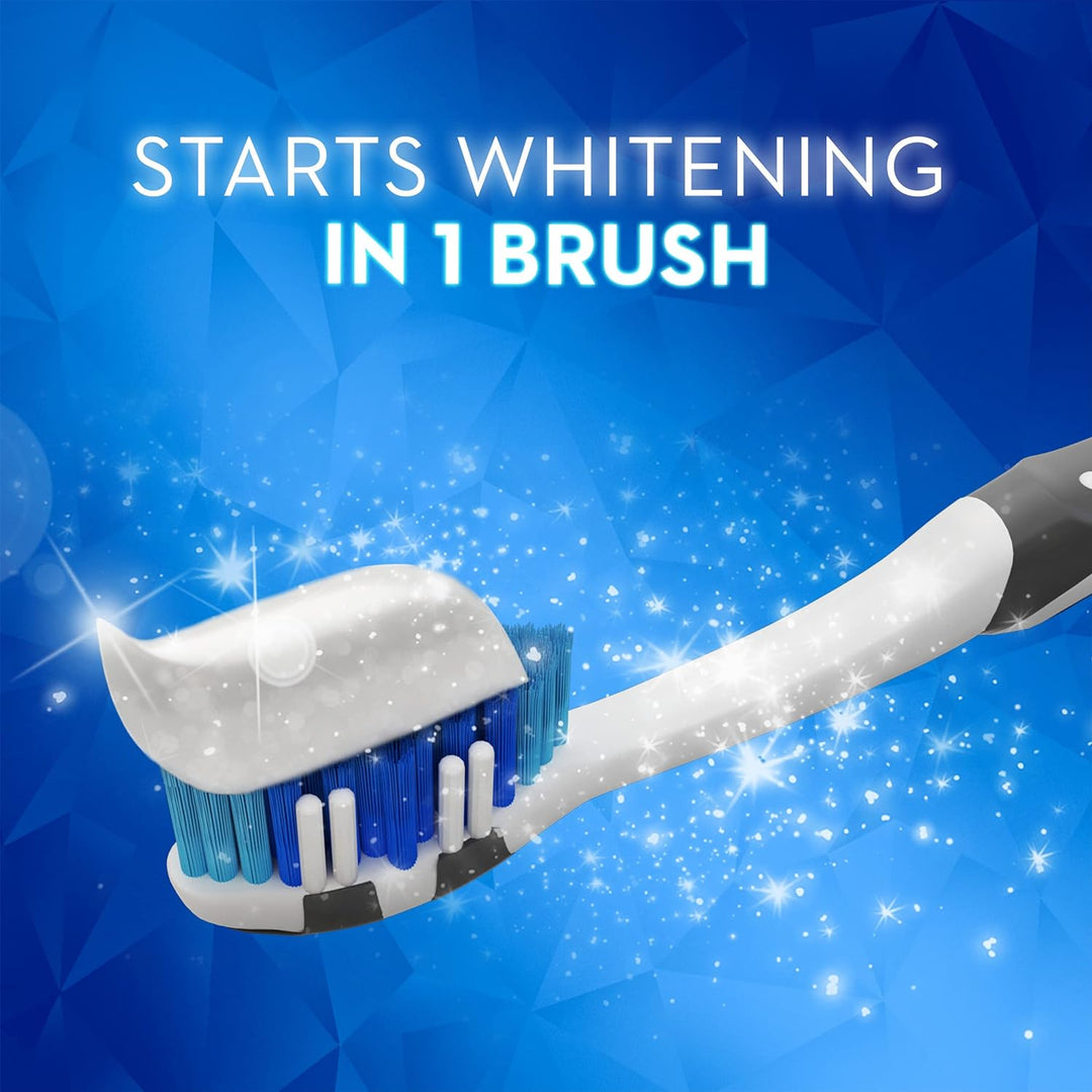 Crest 3D White Toothpaste, Advanced Luminous Mint, Teeth Whitening Toothpaste - 4x