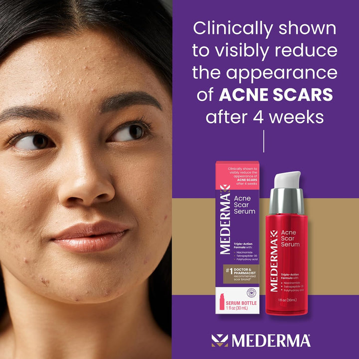 Mederma Acne Scar Serum with Niacinamide & Tetrapeptide-30