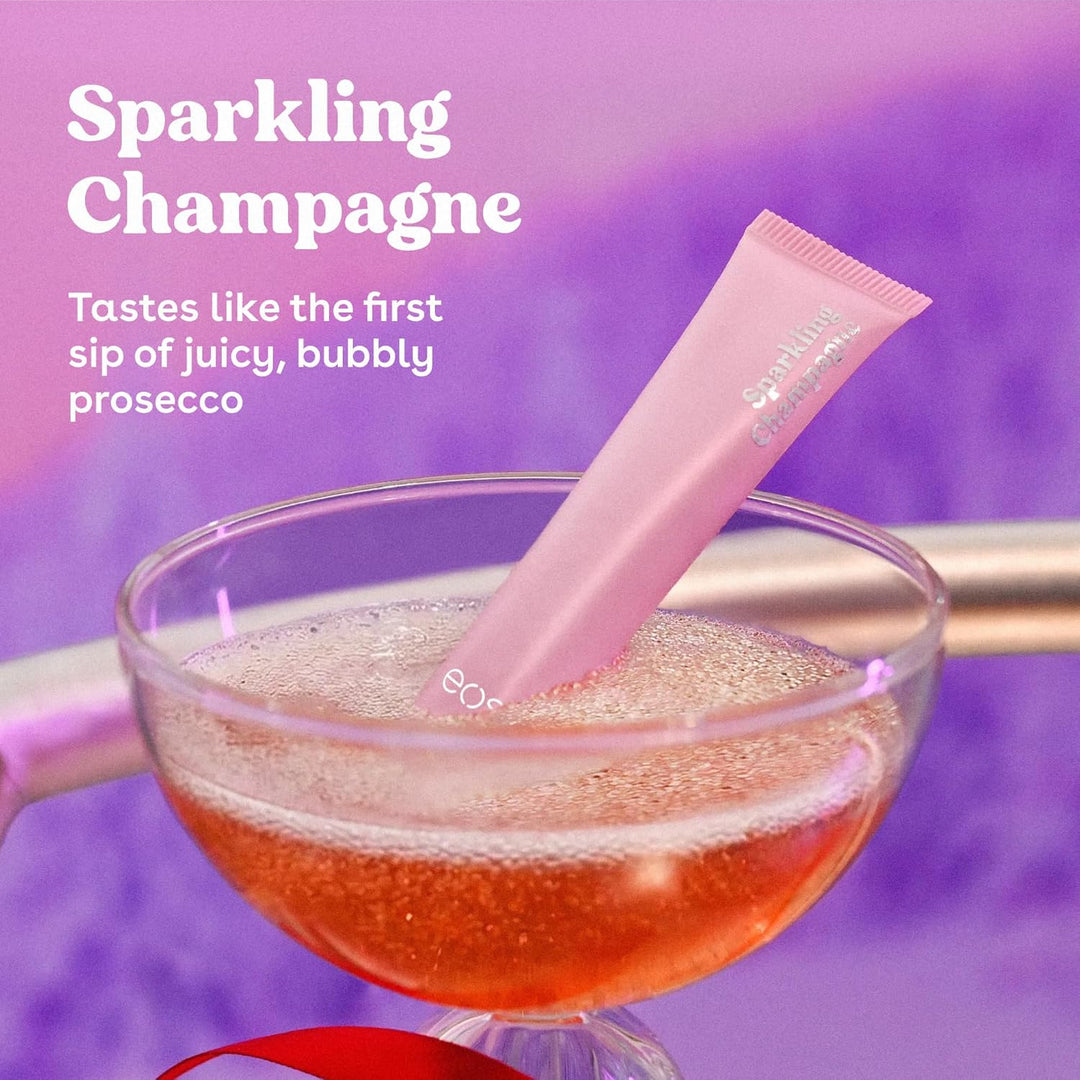 eos Sparkling Champagne Dewy Lip Shine Shimmer