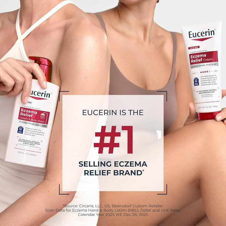Eucerin Eczema Relief Body Wash with 2% Colloidal Oatmeal