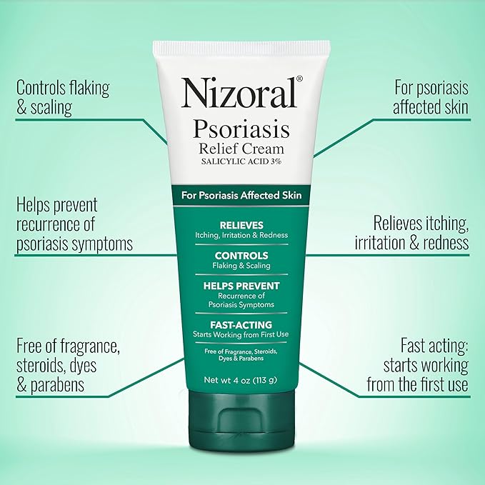 Nizoral - Psoriasis Verlichting Crème - 118ml