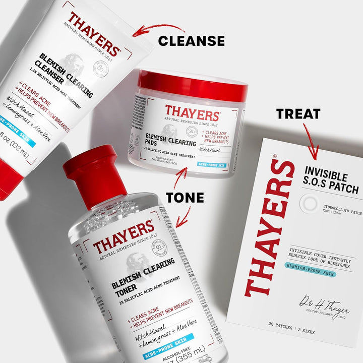 Thayers - Invisible S.O.S Hydrocolloid Acne Pimple Patch