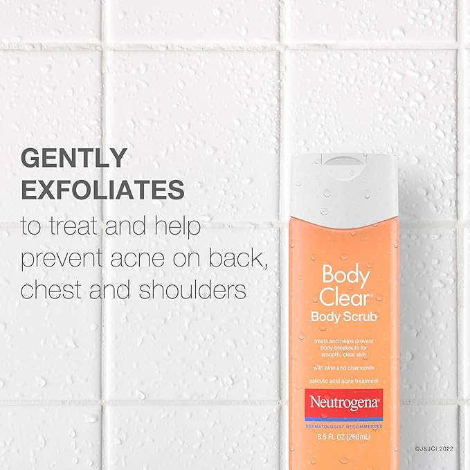 Neutrogena Body Clear Exfoliant Body Scrub With Salicylic Acid