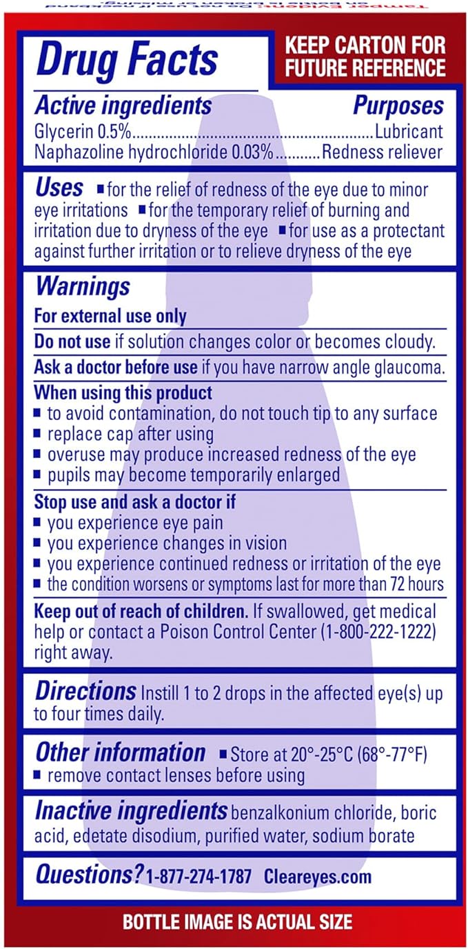 Clear Eyes Maximum Redness Relief