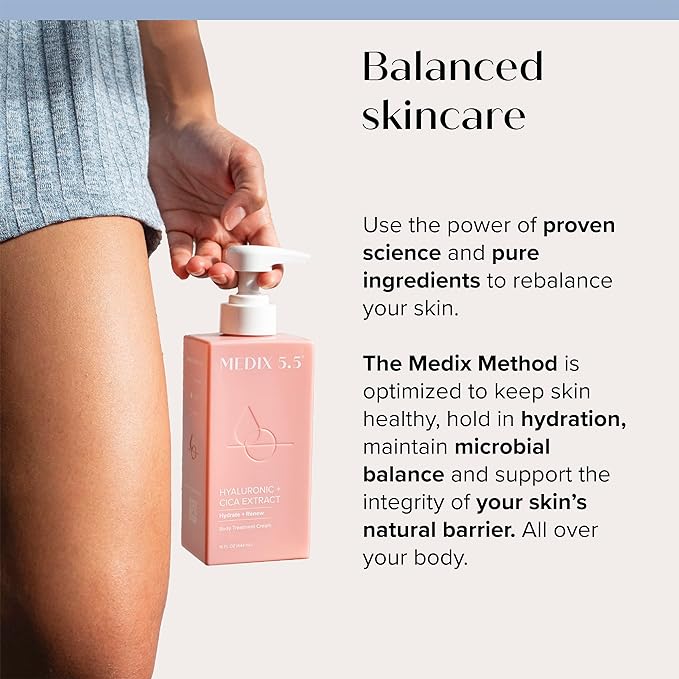 Medix 5.5 hyaluronzuur + vitamine E crème bodylotion en gezichtscrème - 444 ml