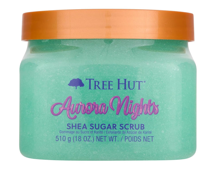 Tree Hut Aurora Nights Shea Sugar Scrub Exfoliating Body Scrub