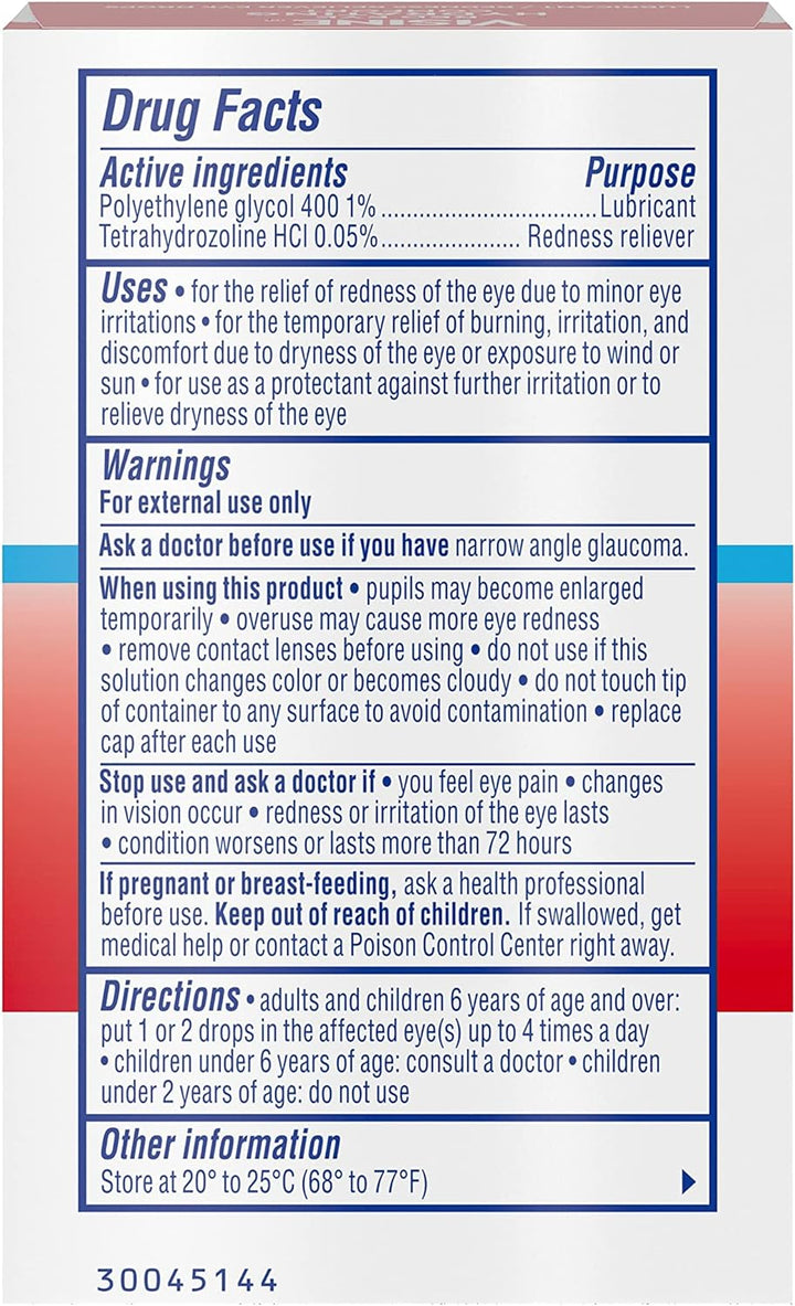 Visine Red Eye Comfort Eye Drops