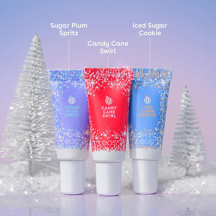 eos Holiday 24H Moisture Mini Super Balm Set 3-Piece Lip Balm Gift Set