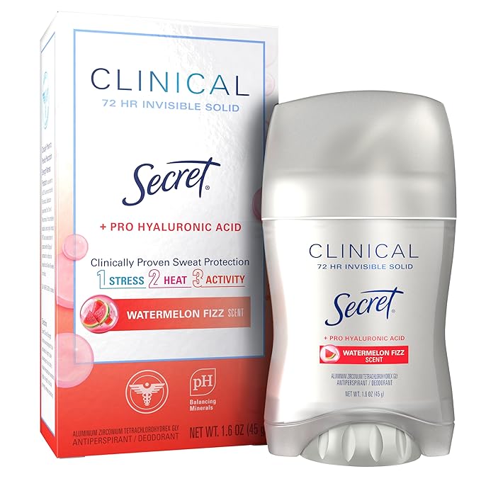 Secret Clinical Strength Antiperspirant Deodorant Watermelon Fizz