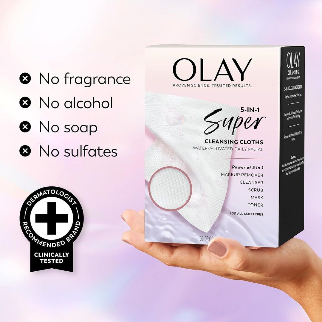 Olay Super Daily Facial Cleansing Cloths