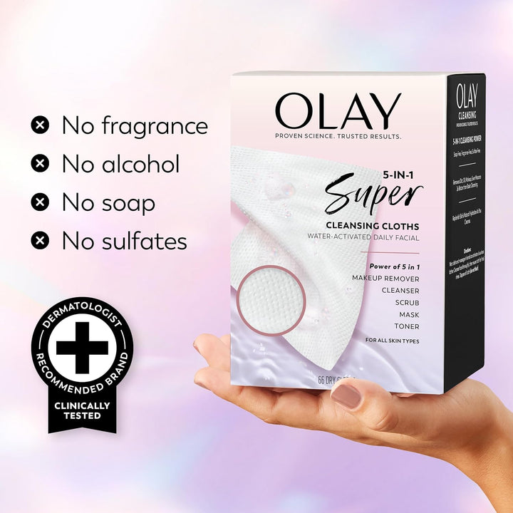 Olay Super Daily Facial Cleansing Cloths