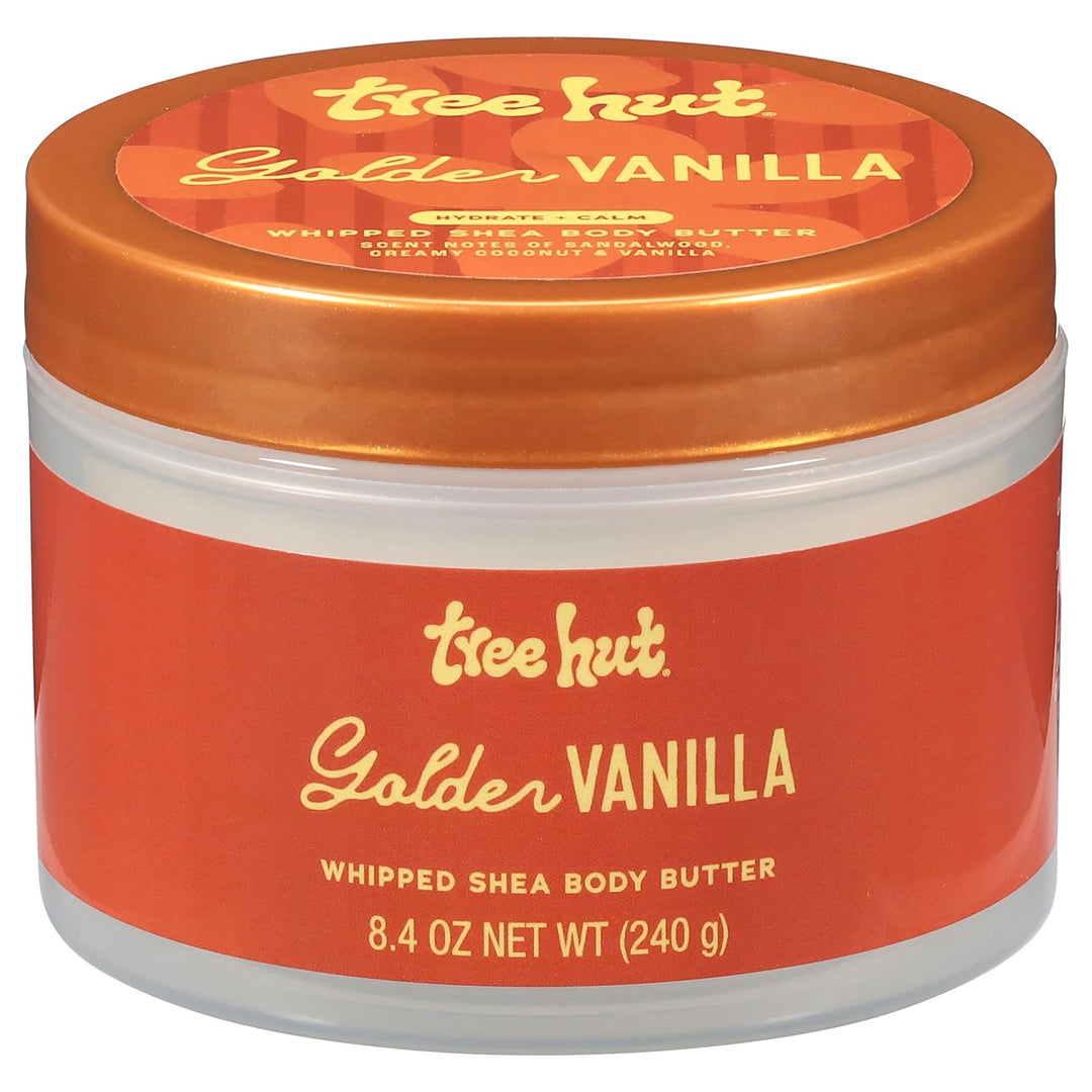 Tree Hut Golden Vanilla Whipped Shea Body Butter