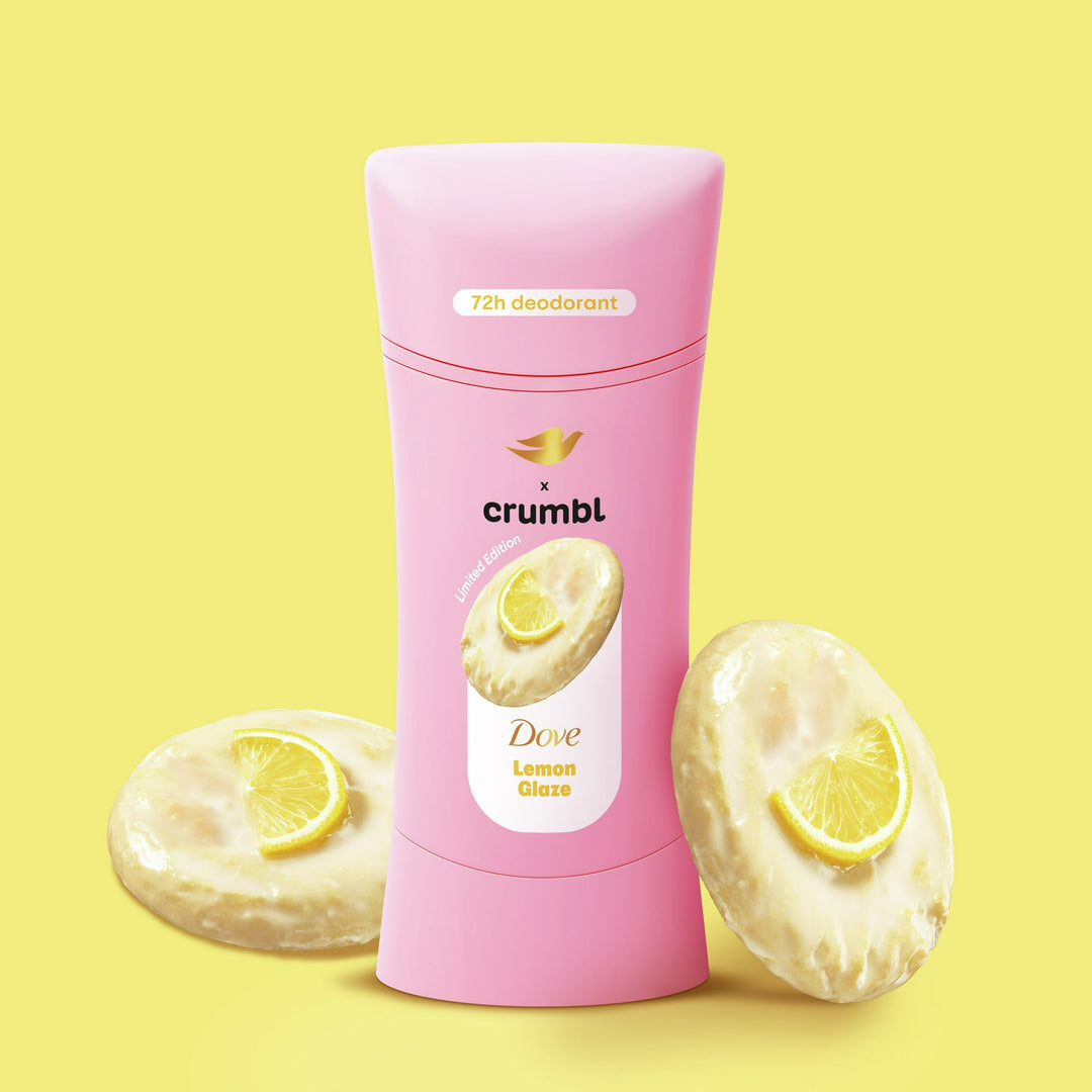 Dove x Crumbl - Deodorant Stick Crumbl Lemon Glaze Aluminum Free