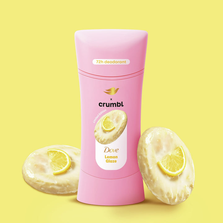 Dove x Crumbl - Deodorant Stick Crumbl Lemon Glaze Aluminum Free
