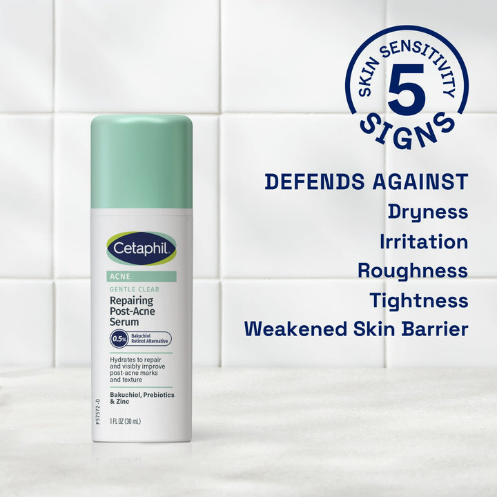Cetaphil - Gentle Clear Repairing Post-Acne Serum - Retinol - Olievrij Serum - 30 ml