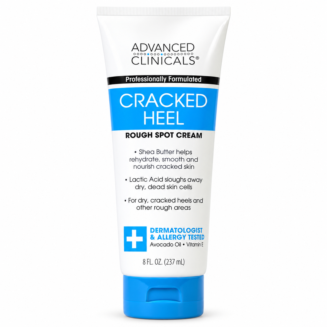 Advanced Clinicals Cracked Heel Rough Spot Foot Cream