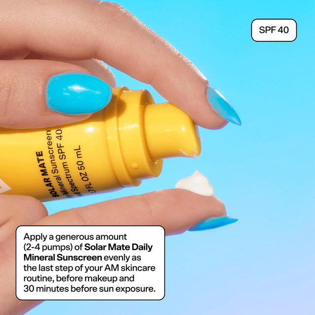 Bubble -  Solar Mate Daily Mineral SPF 40 - 50ml