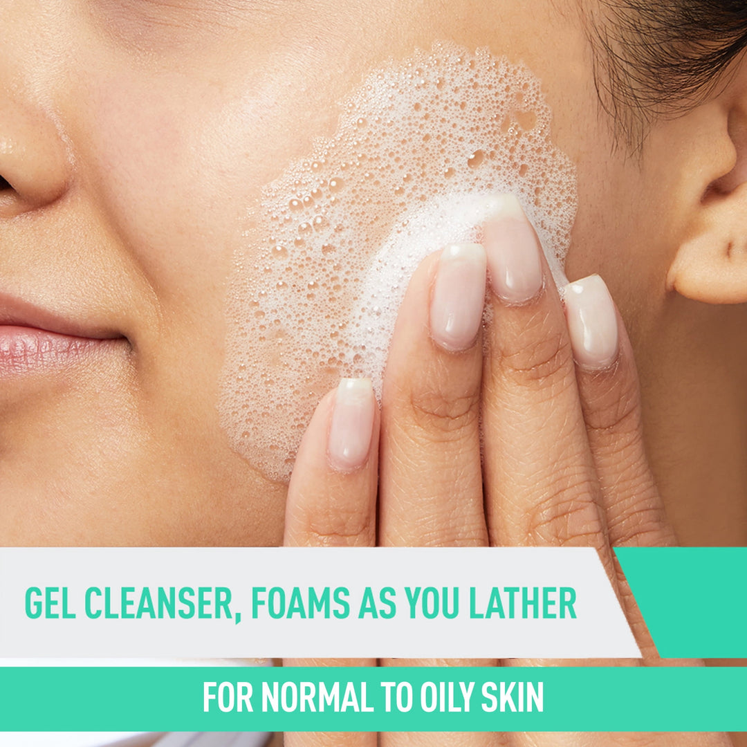 CeraVe Foaming Facial Cleanser for Normal to Oily Skin Reinigingsgel - normale tot vette huid - 237ml