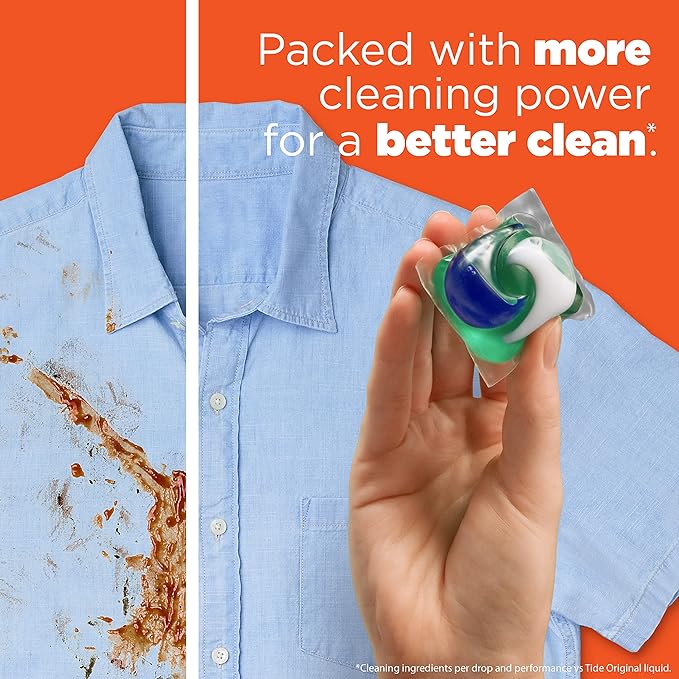 Tide PODS - Vloeibaar Wasmiddel, Parfum Original - 81 Pièces